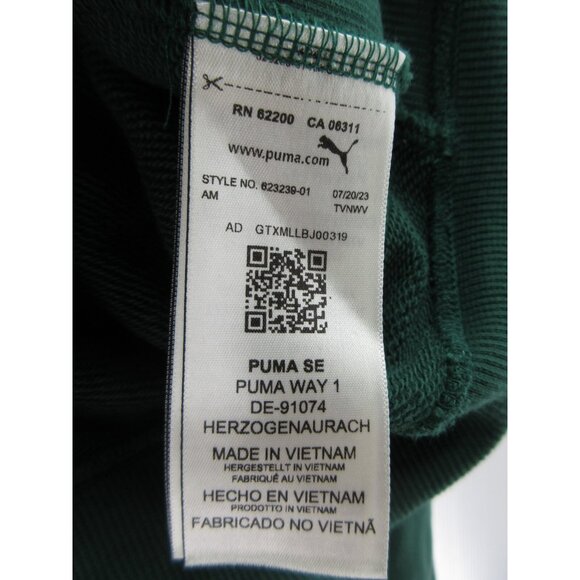 Puma Sweatshirt Medium Trophy Hunting Cropped Hoodie Streetwear - Picture 11 of 13